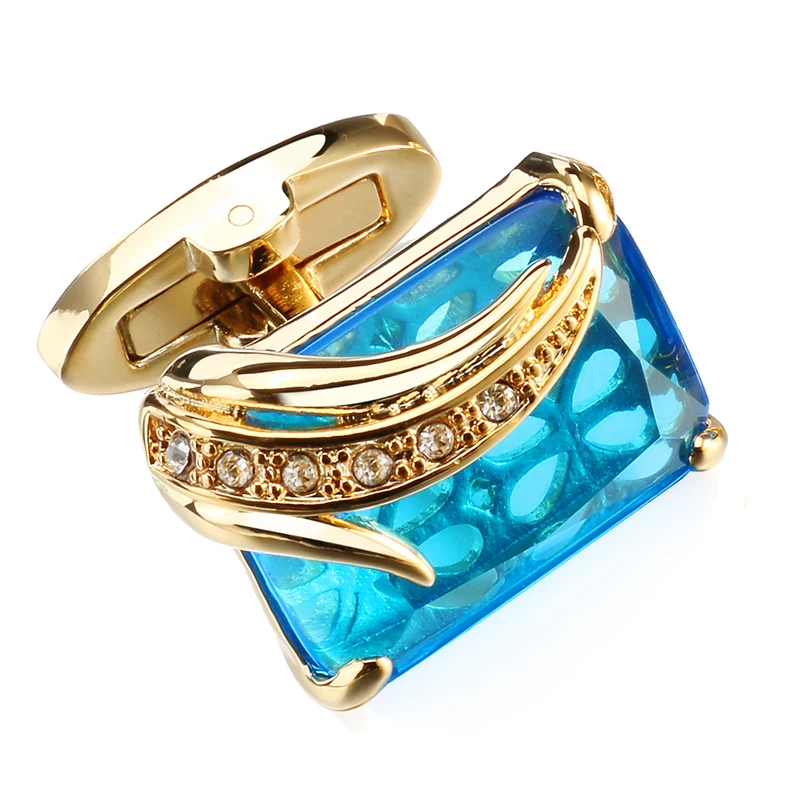Luxurious Square Crystal Cufflinks for Men Luxurious Square Crystal Cufflinks for Men