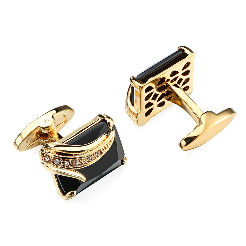 Luxurious Square Crystal Cufflinks for Men Luxurious Square Crystal Cufflinks for Men