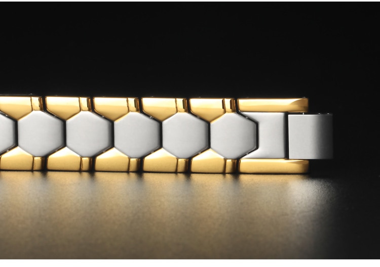 Men's Honeycomb Magnetic Bracelet Men's Honeycomb Magnetic Bracelet