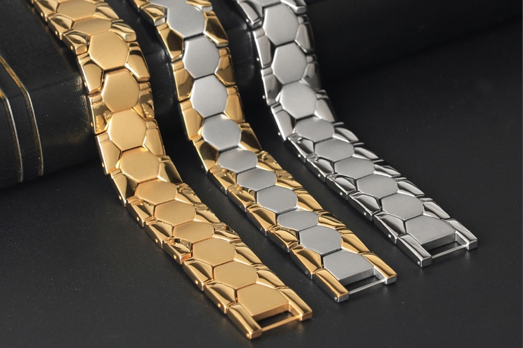 Men's Honeycomb Magnetic Bracelet Men's Honeycomb Magnetic Bracelet