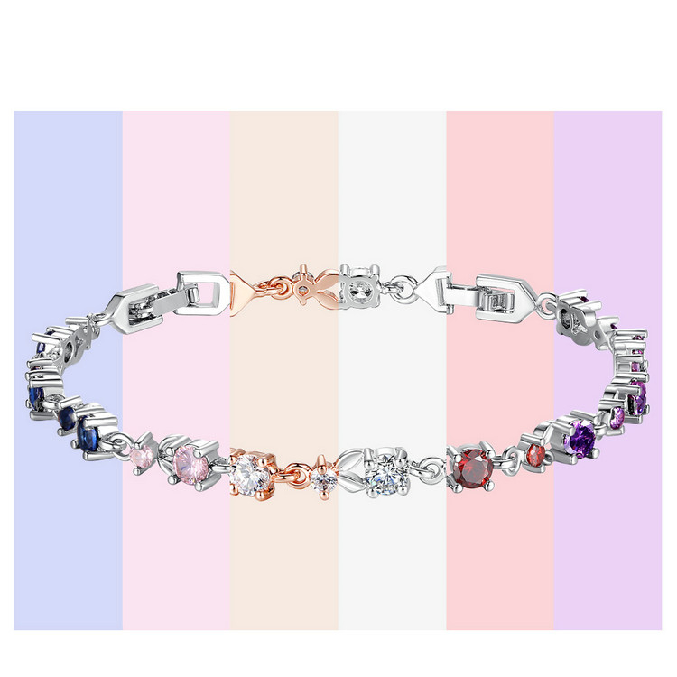 Luxury Plant Pattern Bracelet for Women