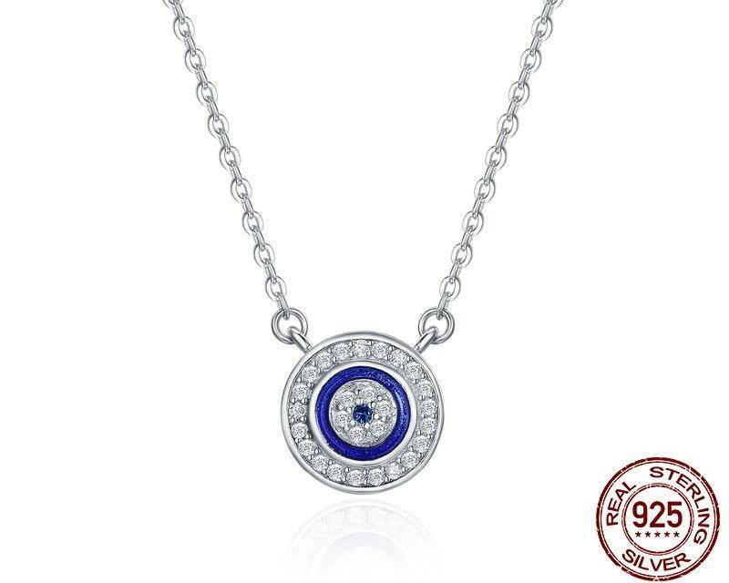 Lucky Blue Eye Necklace for Women