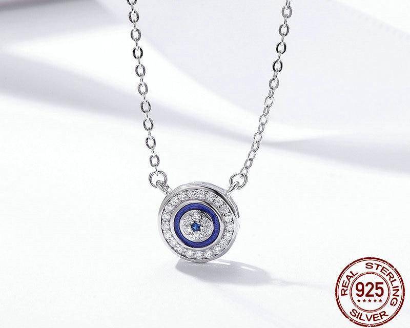Lucky Blue Eye Necklace for Women