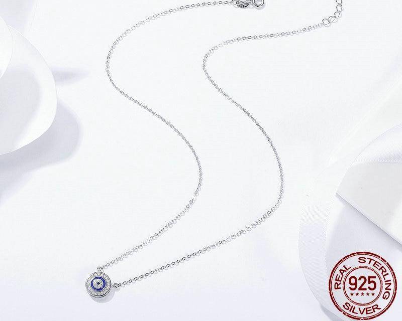 Lucky Blue Eye Necklace for Women
