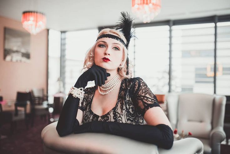 Great Gatsby Costume Accessories 4 Pcs Set