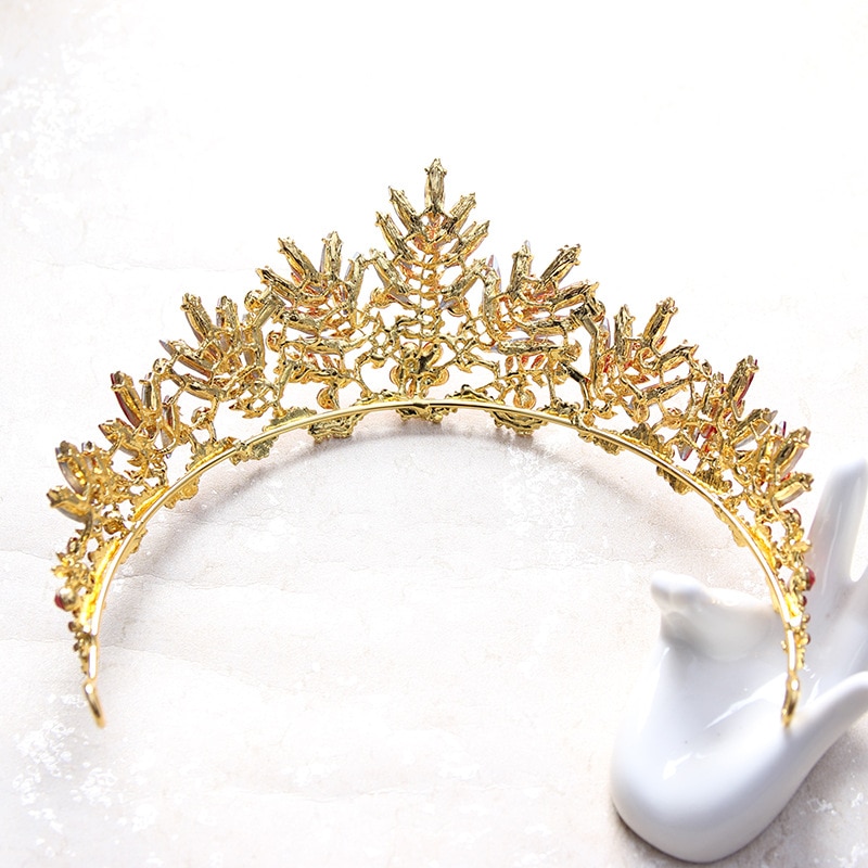 Colorful Zinc Tiara with Stones