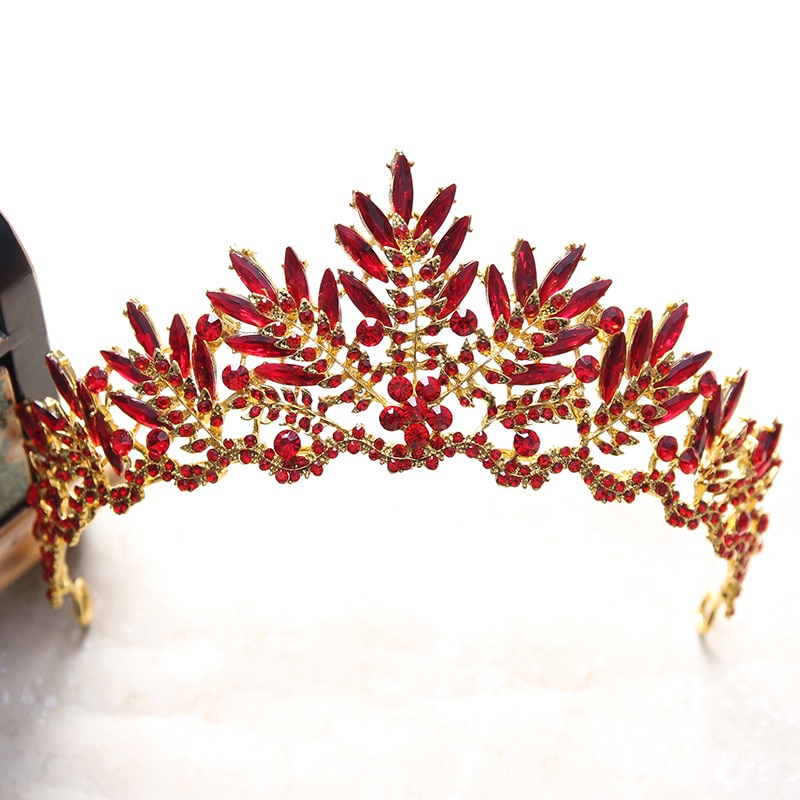 Colorful Zinc Tiara with Stones