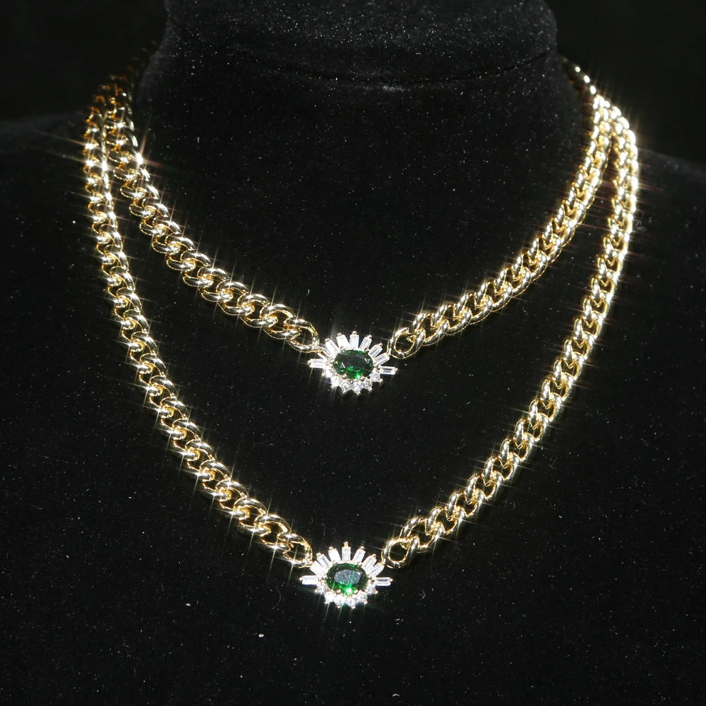 Three Layers Citrine Pendant