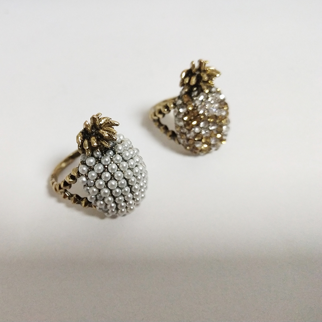 Women's Vintage Pineapple Shape Ring