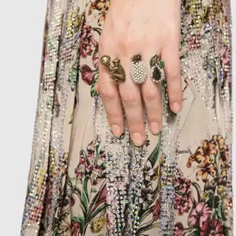 Women's Vintage Pineapple Shape Ring