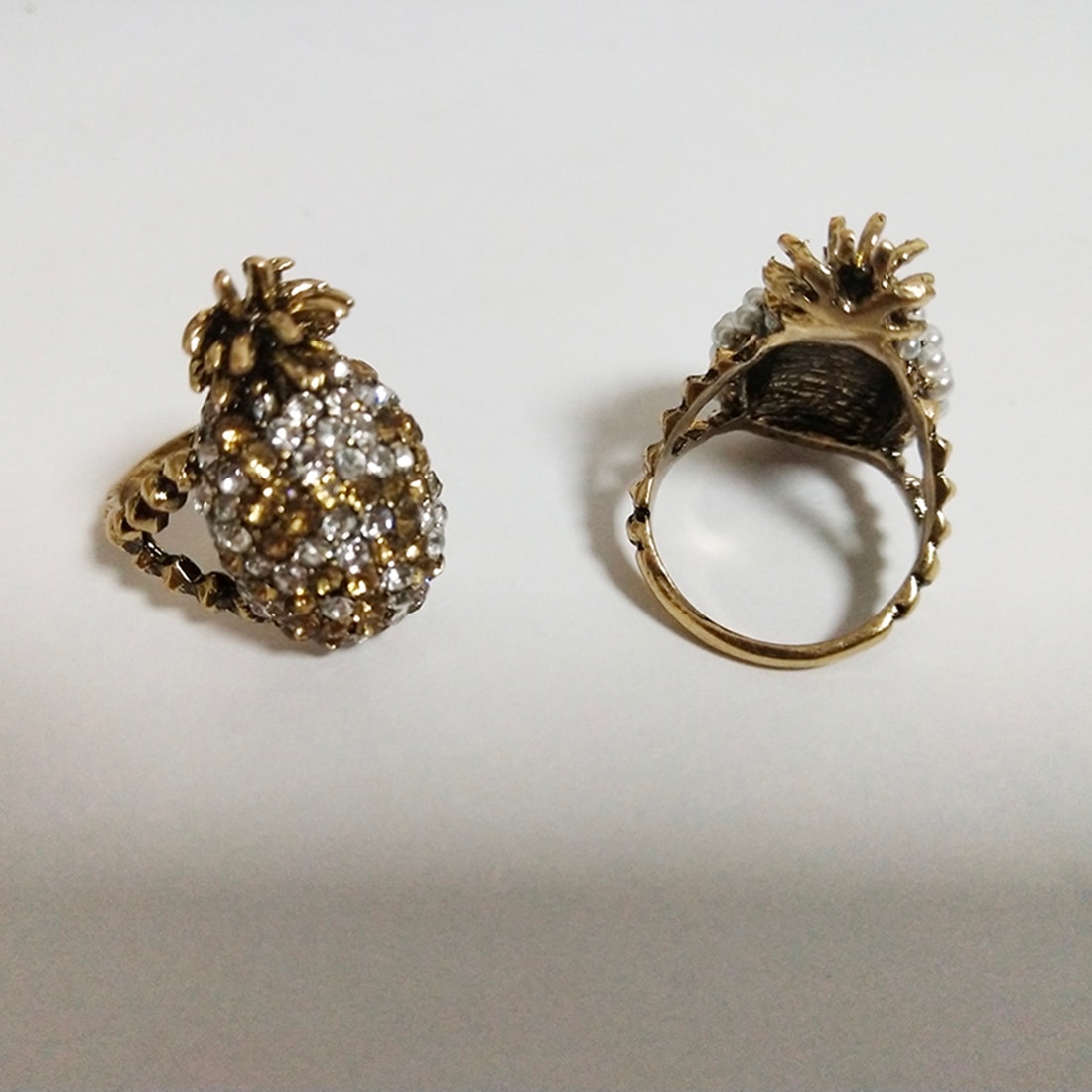 Women's Vintage Pineapple Shape Ring