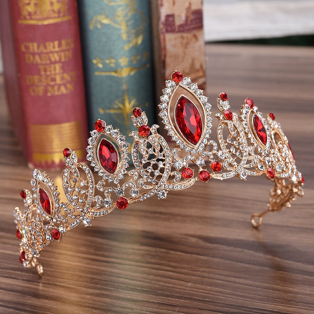 Crystal Zinc Hair Crown