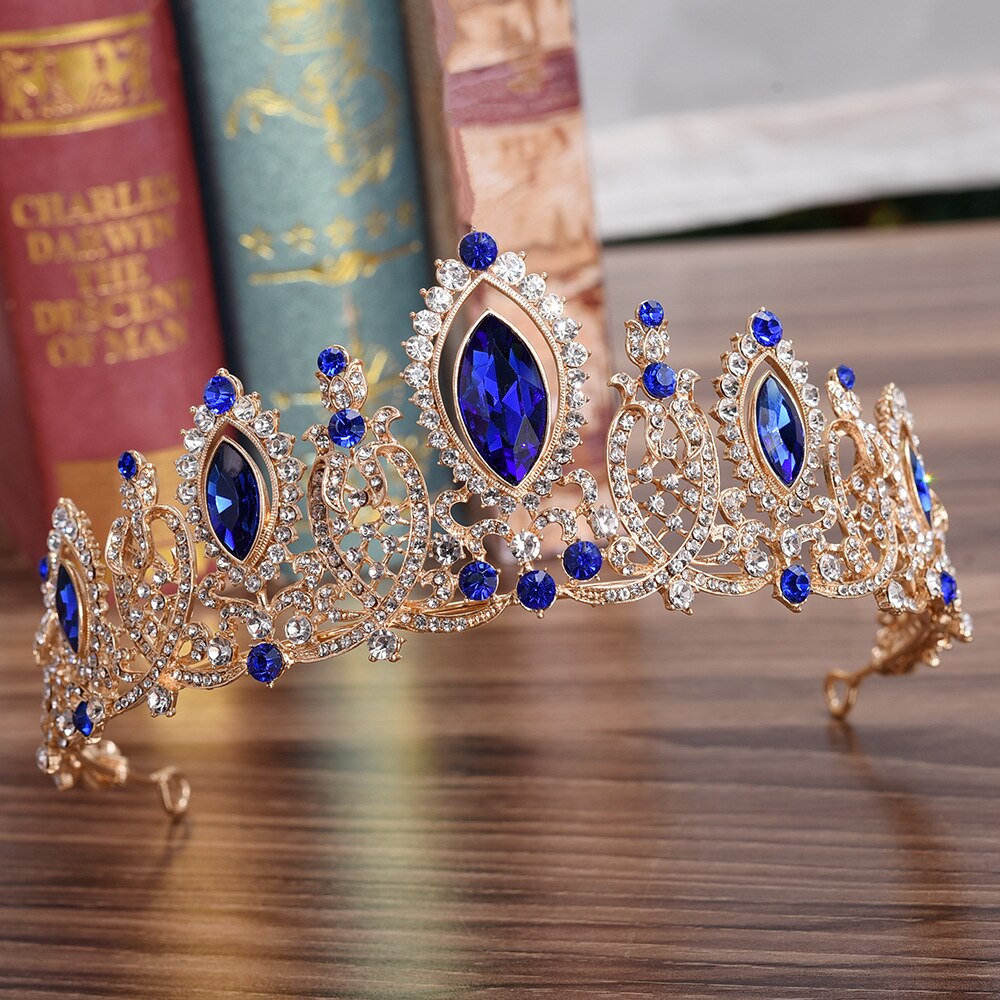 Crystal Zinc Hair Crown