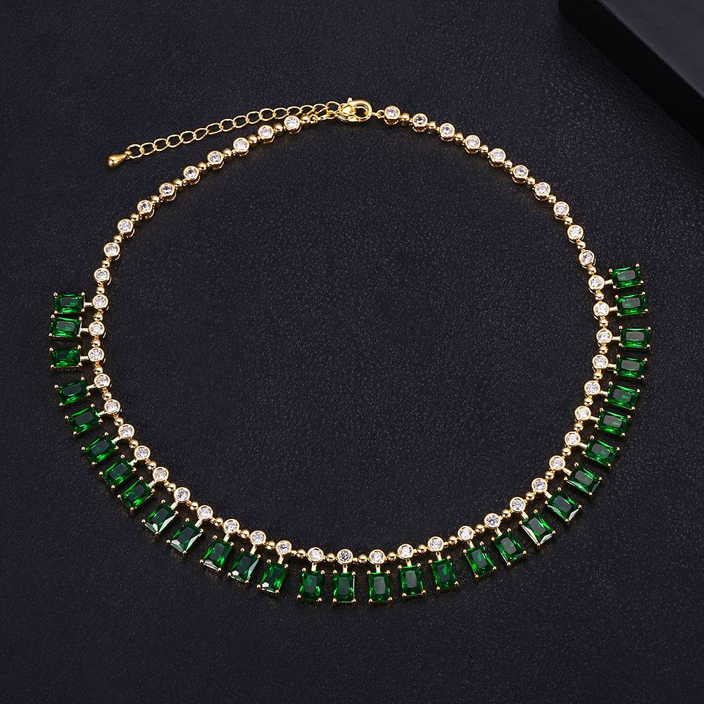 Women's Elegant Colourful Choker Necklace
