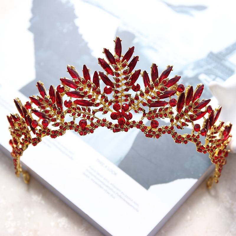 Colorful Zinc Tiara with Stones Colorful Zinc Tiara with Stones
