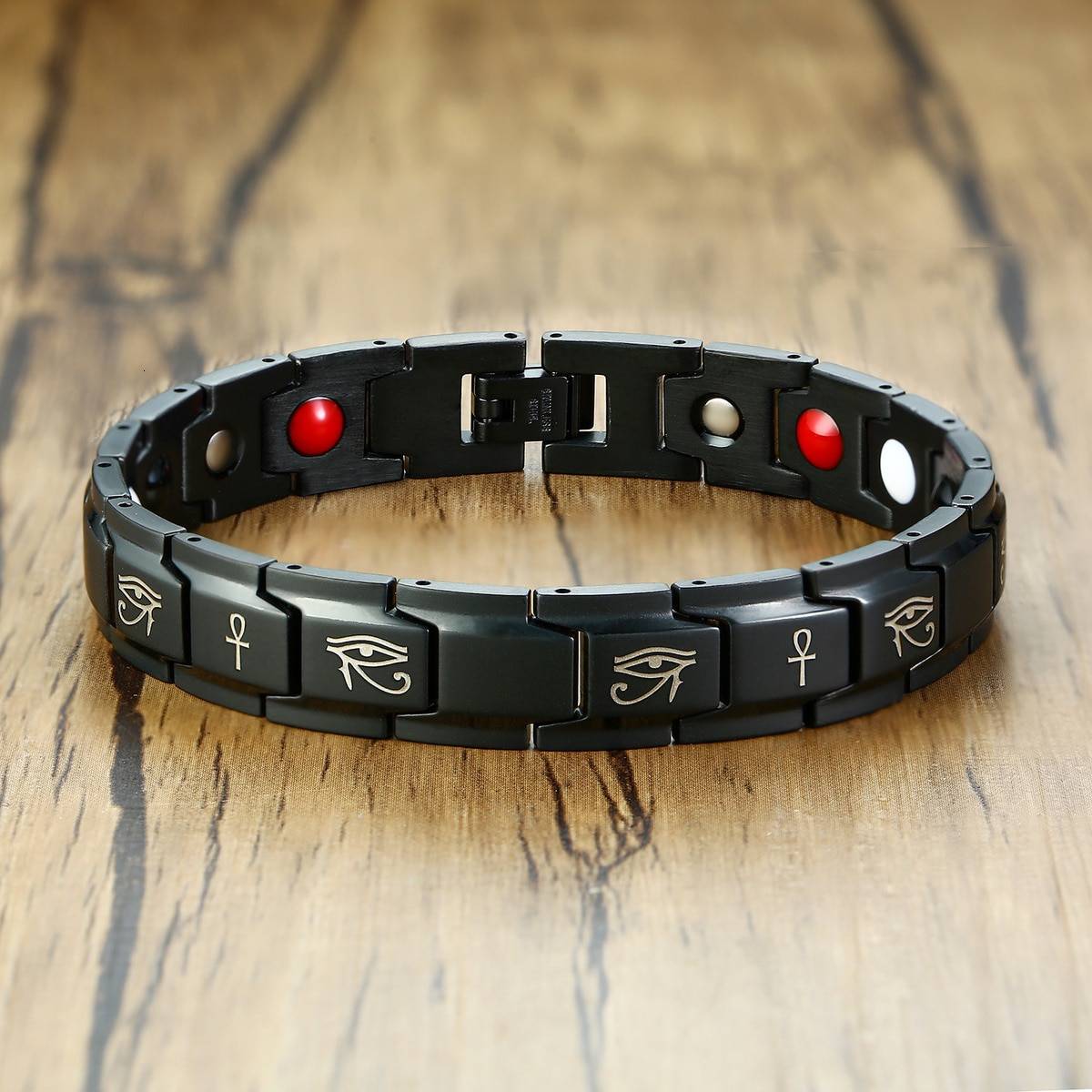 Men's Eye of Horus Magnetic Bracelet