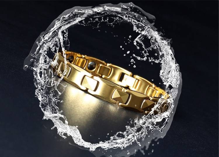 Men's Geometric Magnetic Bracelet