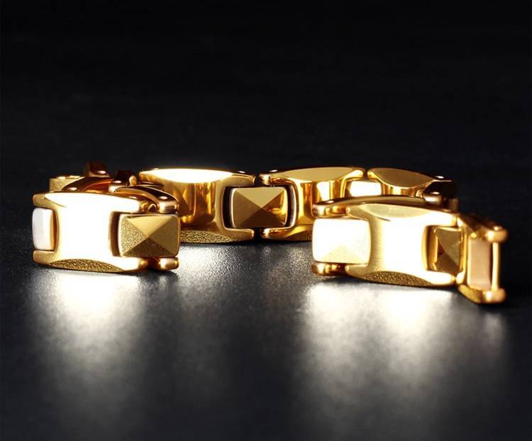 Men's Geometric Magnetic Bracelet