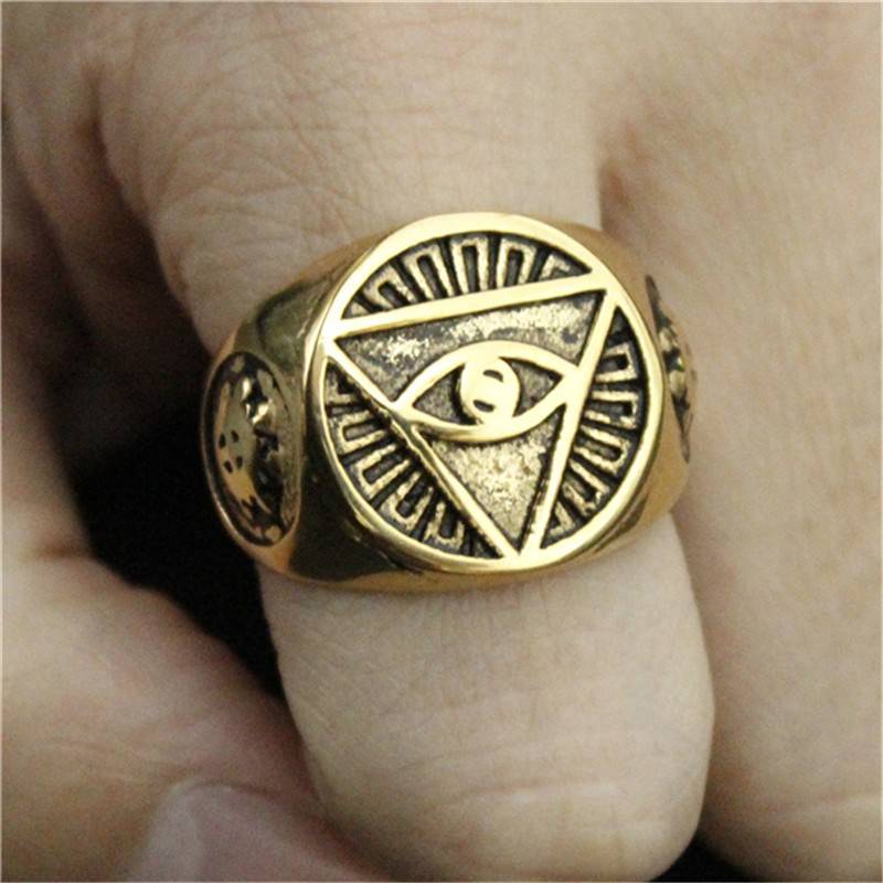 Men's Illuminates Sign Decorated Ring