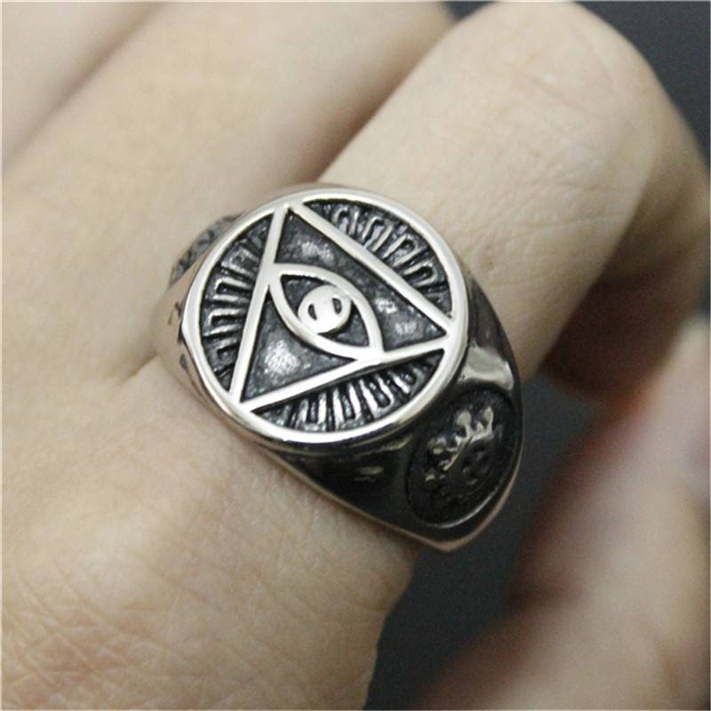 Men's Illuminates Sign Decorated Ring