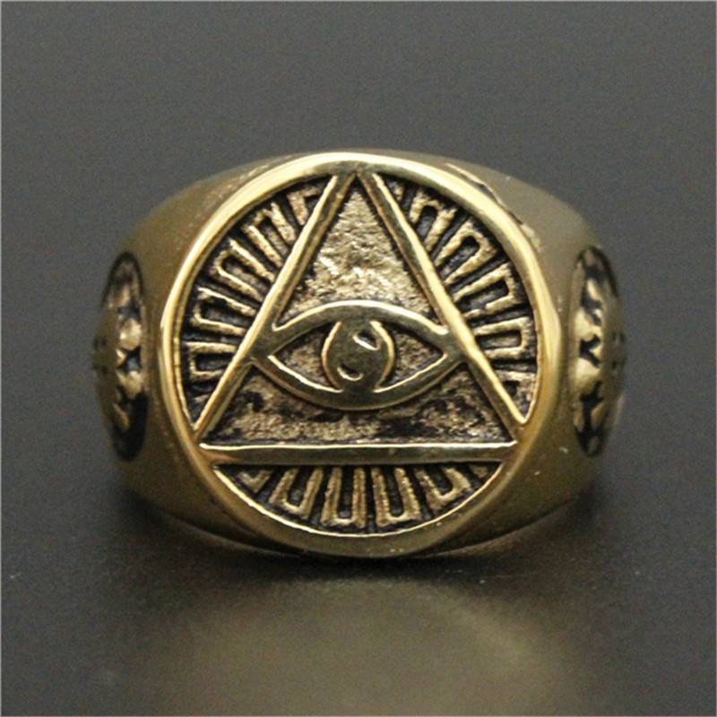 Men's Illuminates Sign Decorated Ring