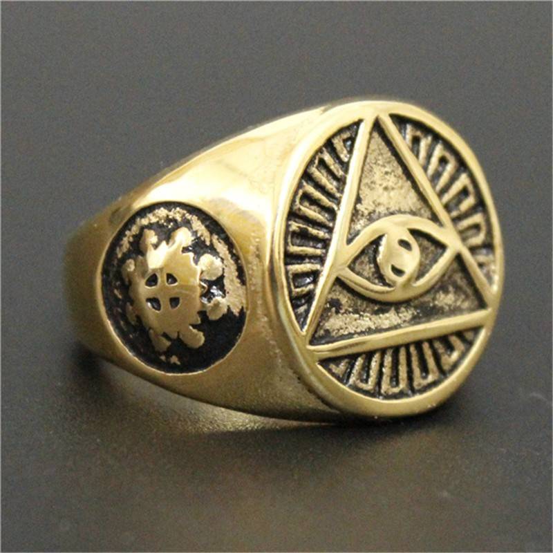 Men's Illuminates Sign Decorated Ring