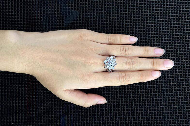 Women's Vintage Silver Ring