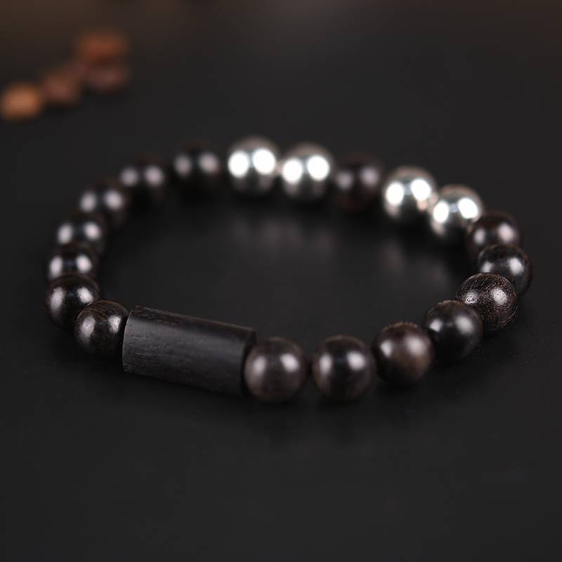 Wooden Bead Bracelet for Men