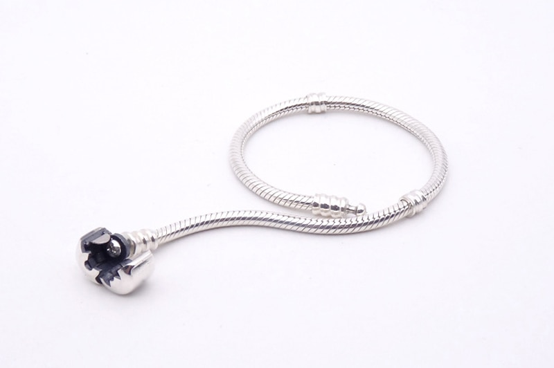 925 Sterling Silver Snake Chain Bangle