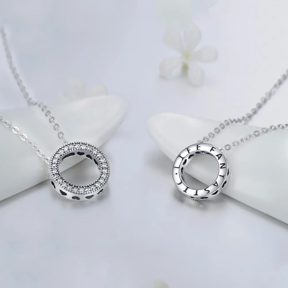 Romantic Real 925 Sterling Silver Necklace Romantic Real 925 Sterling Silver Necklace