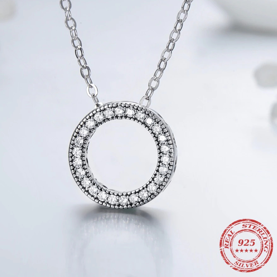 Romantic Real 925 Sterling Silver Necklace Romantic Real 925 Sterling Silver Necklace