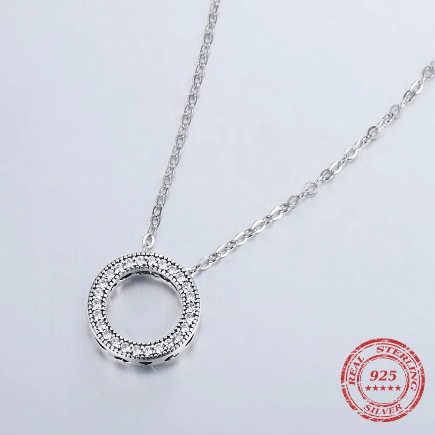 Romantic Real 925 Sterling Silver Necklace Romantic Real 925 Sterling Silver Necklace