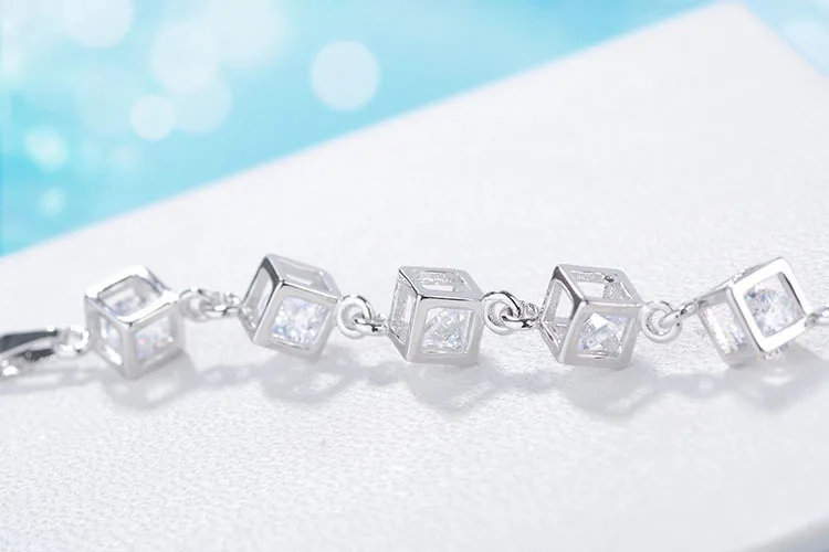925 Sterling Silver Lucky Bracelet 925 Sterling Silver Lucky Bracelet