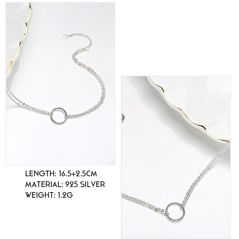 925 Sterling Silver Circle Decorated Bracelet 925 Sterling Silver Circle Decorated Bracelet
