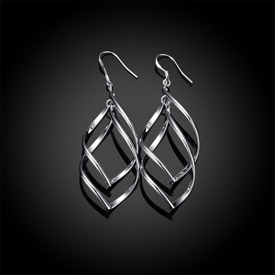 925 Sterling Silver Drop Earrings for Women 925 Sterling Silver Drop Earrings for Women