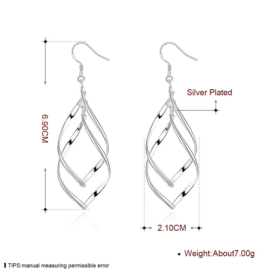 925 Sterling Silver Drop Earrings for Women 925 Sterling Silver Drop Earrings for Women