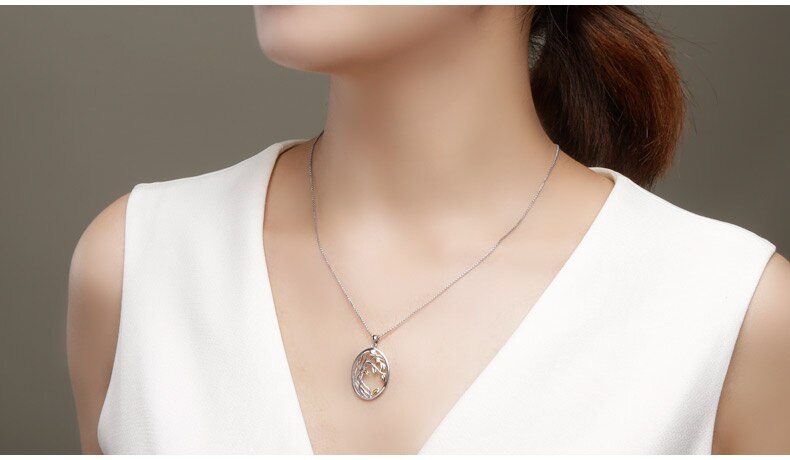 925 Sterling Silver Tree of Life Necklace 925 Sterling Silver Tree of Life Necklace