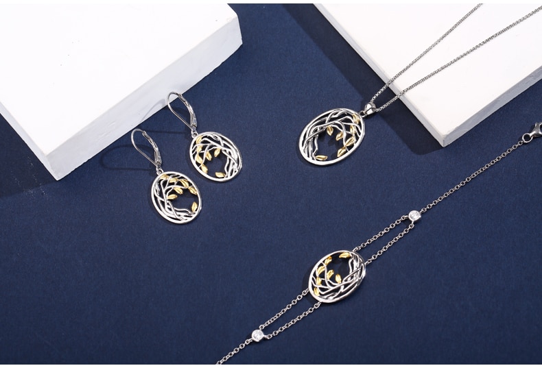 925 Sterling Silver Tree of Life Necklace 925 Sterling Silver Tree of Life Necklace