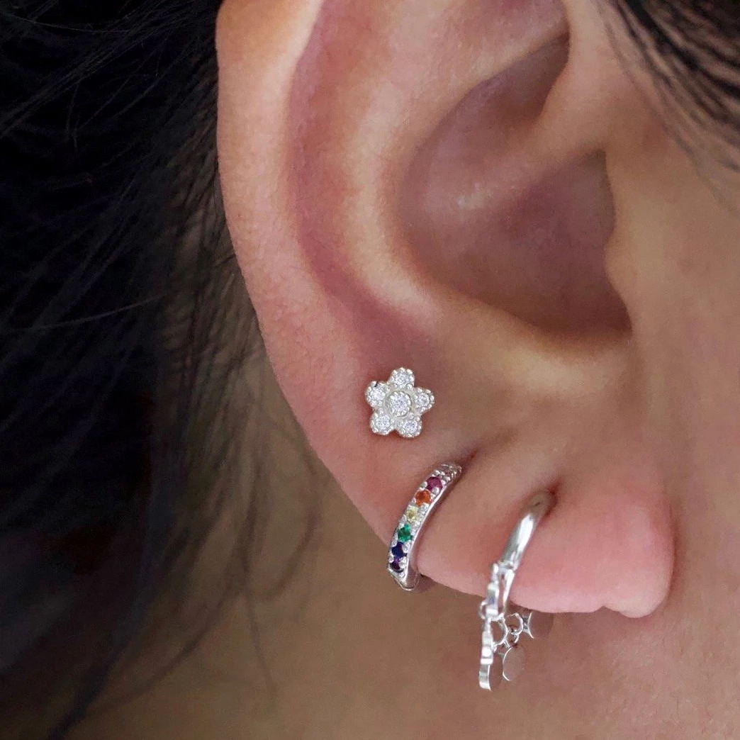 925 Sterling Silver Hoop Earrings for Women 925 Sterling Silver Hoop Earrings for Women