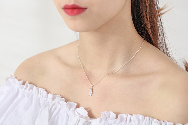925 Sterling Silver Little Penguin Necklace 925 Sterling Silver Little Penguin Necklace