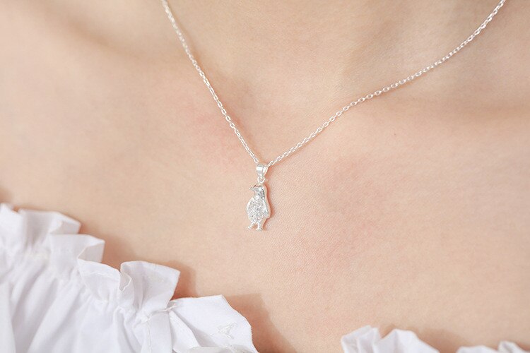 925 Sterling Silver Little Penguin Necklace 925 Sterling Silver Little Penguin Necklace