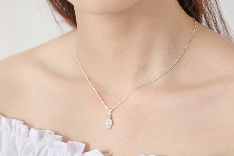 925 Sterling Silver Little Penguin Necklace 925 Sterling Silver Little Penguin Necklace