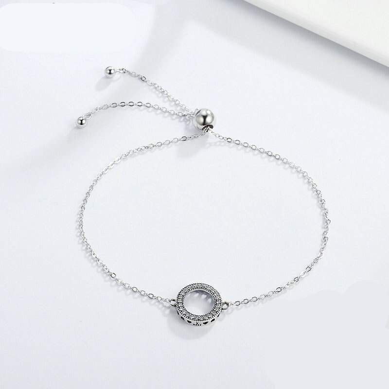 Women's Elegant 925 Sterling Silver Bracelet Women's Elegant 925 Sterling Silver Bracelet
