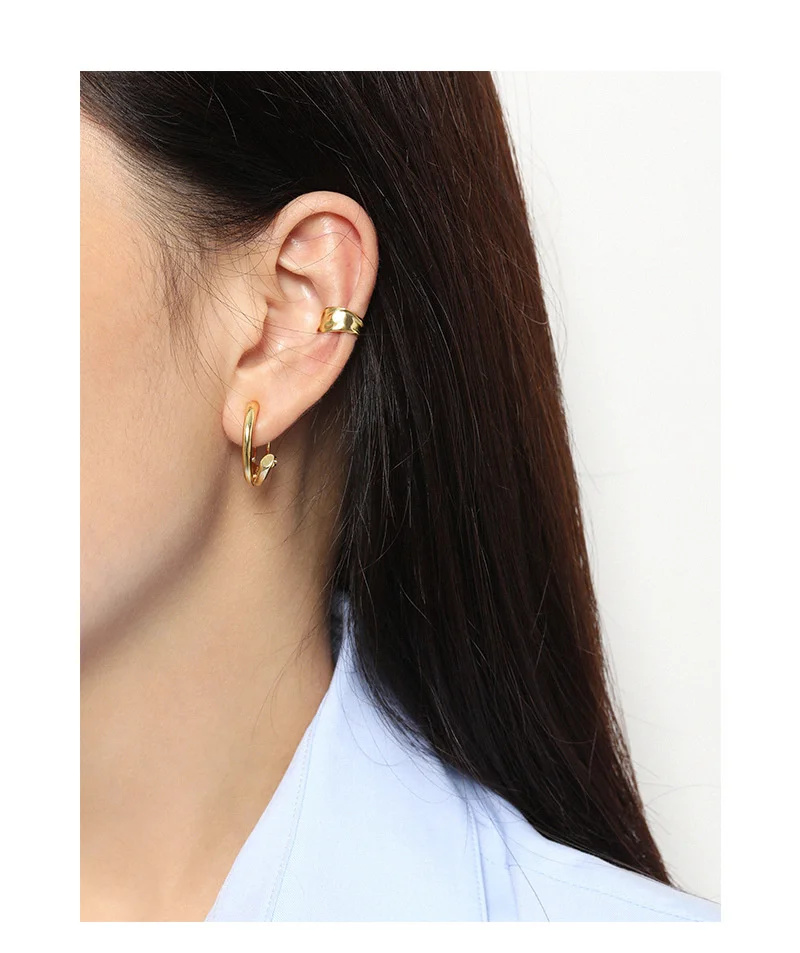 Women's 925 Sterling Silver Crescent Earrings Women's 925 Sterling Silver Crescent Earrings