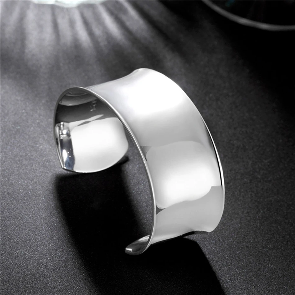 Women's 925 Sterling Silver Bangle Bracelet Women's 925 Sterling Silver Bangle Bracelet