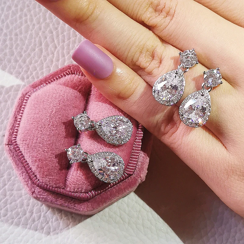 Luxury 925 Sterling Silver Earrings for Women