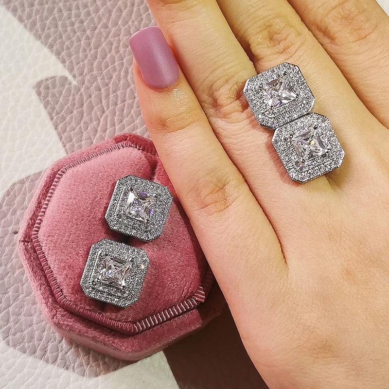 Luxury 925 Sterling Silver Earrings for Women