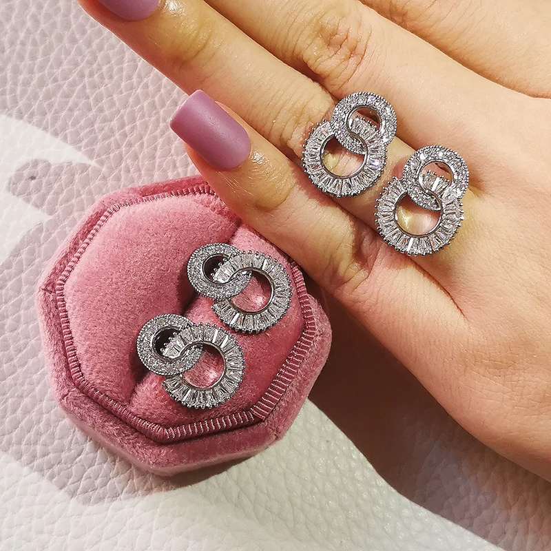 Luxury 925 Sterling Silver Earrings for Women