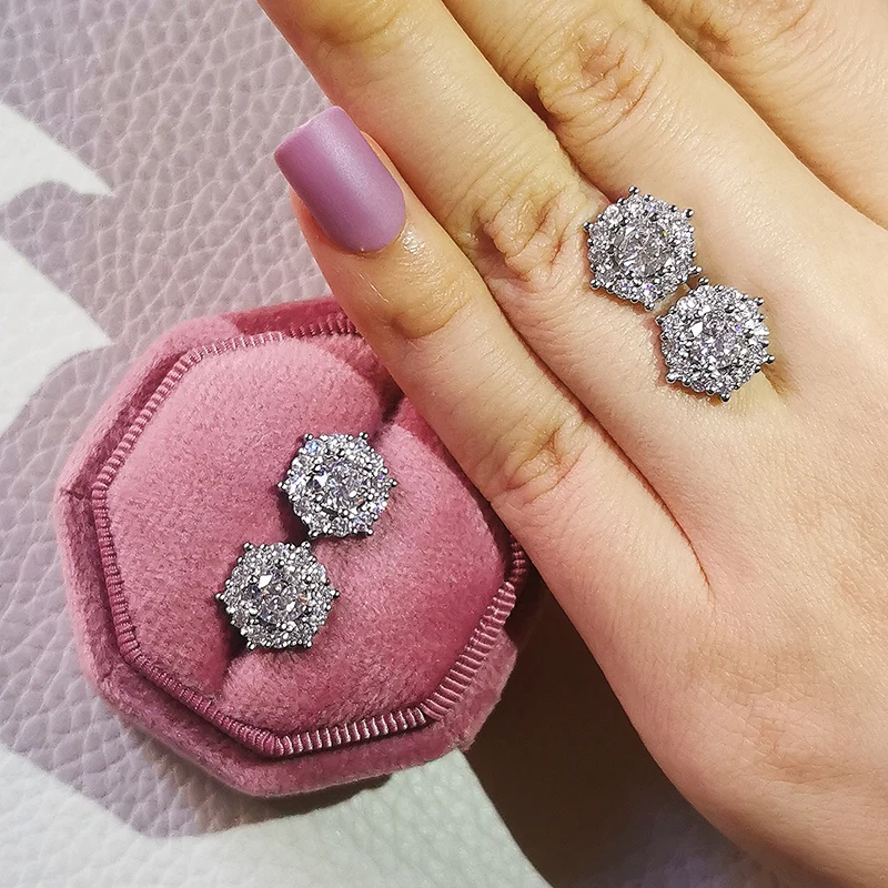 Luxury 925 Sterling Silver Earrings for Women