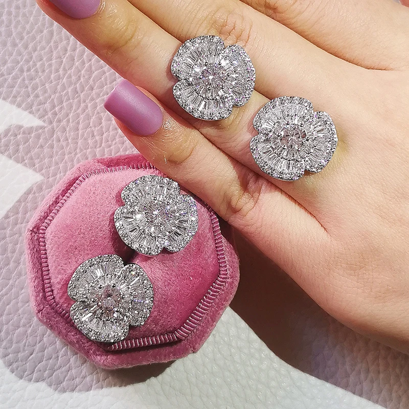 Luxury 925 Sterling Silver Earrings for Women